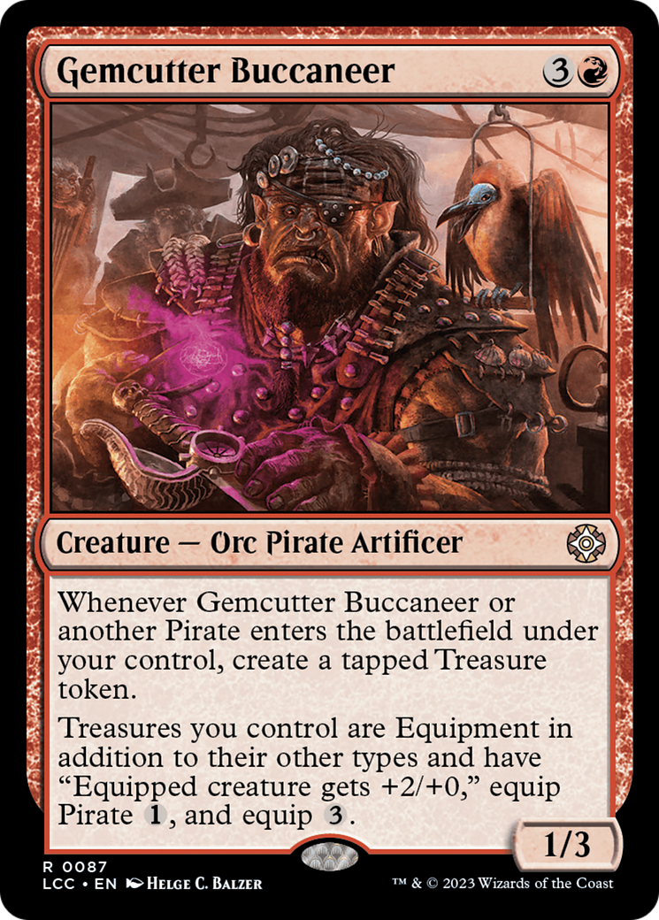 Gemcutter Buccaneer [The Lost Caverns of Ixalan Commander] | Tabernacle Games