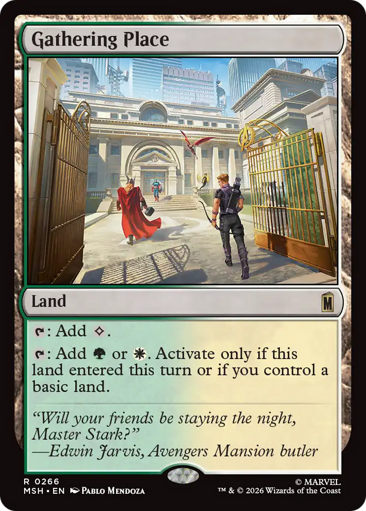 Gathering Place [Marvel Super Heroes] | Tabernacle Games