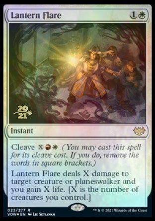Lantern Flare [Innistrad: Crimson Vow Prerelease Promos] | Tabernacle Games