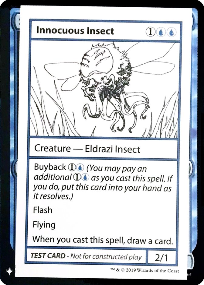 Innocuous Insect [Mystery Booster Playtest Cards] | Tabernacle Games