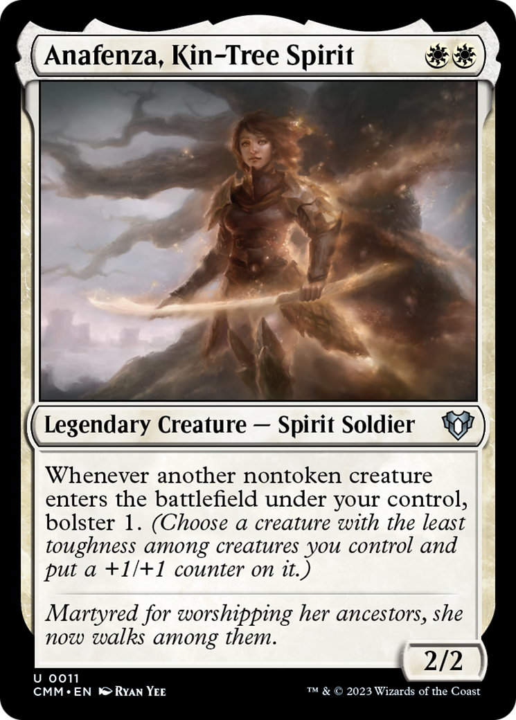 Anafenza, Kin-Tree Spirit [Commander Masters] | Tabernacle Games