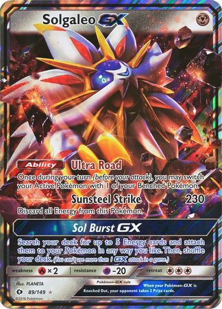 Solgaleo GX (89/149) (Jumbo Card) [Sun & Moon: Base Set] | Tabernacle Games