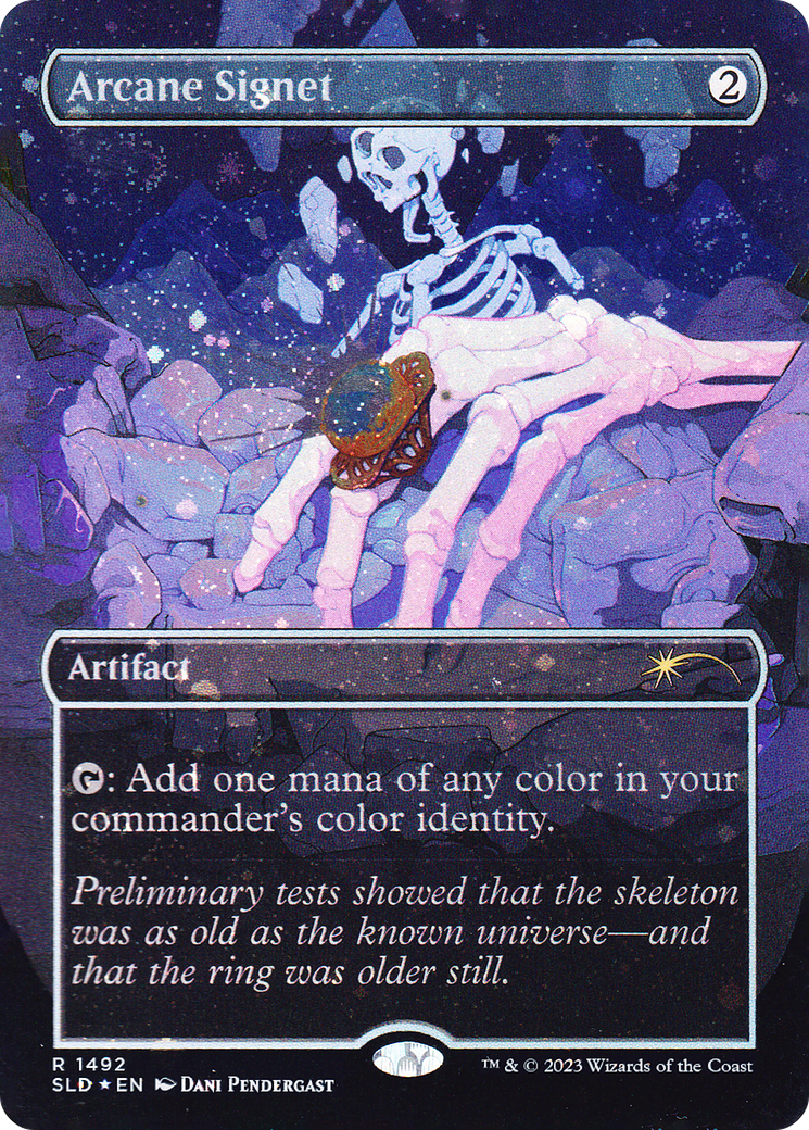 Arcane Signet (1492) (Galaxy Foil) [Secret Lair Drop Series] | Tabernacle Games