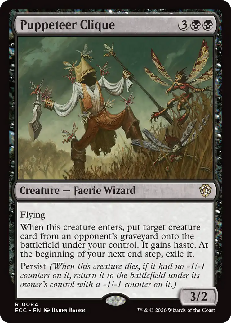 Puppeteer Clique [Lorwyn Eclipsed Commander] | Tabernacle Games