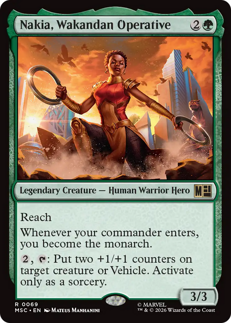 Nakia, Wakandan Operative [Marvel Super Heroes Commander] | Tabernacle Games