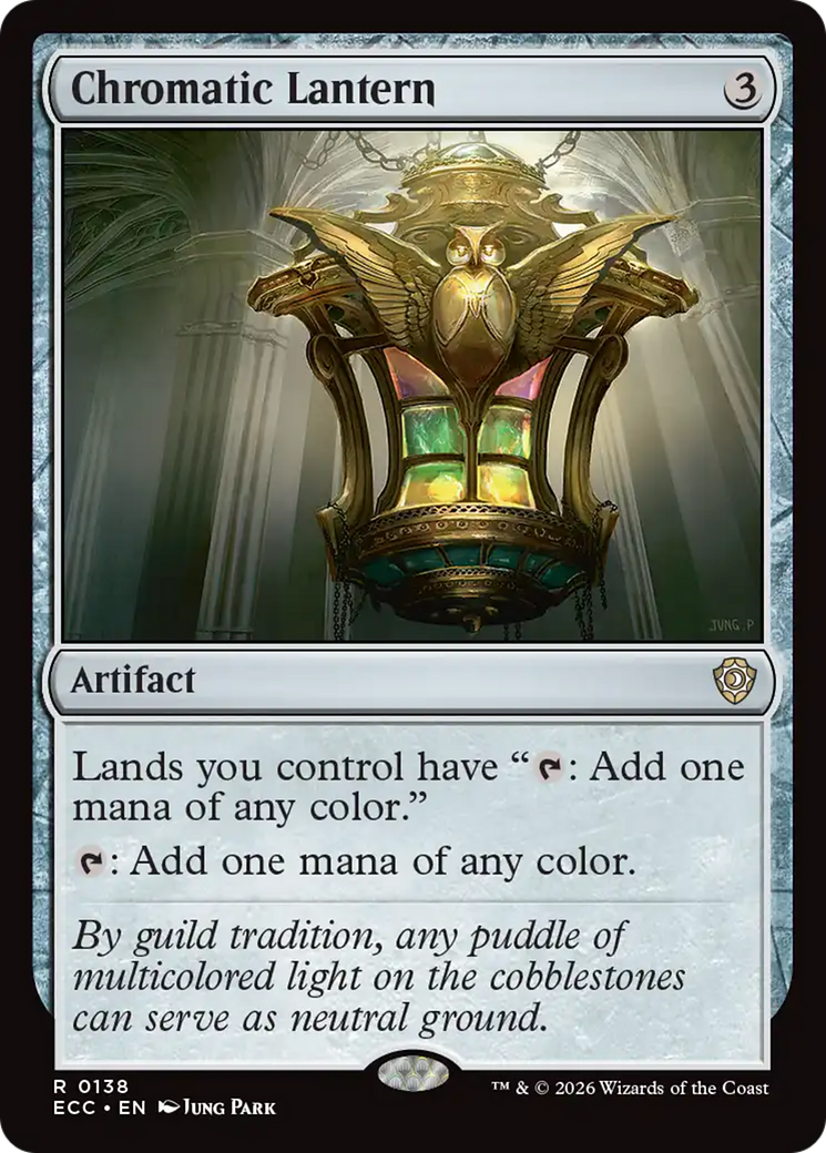 Chromatic Lantern [Lorwyn Eclipsed Commander] | Tabernacle Games