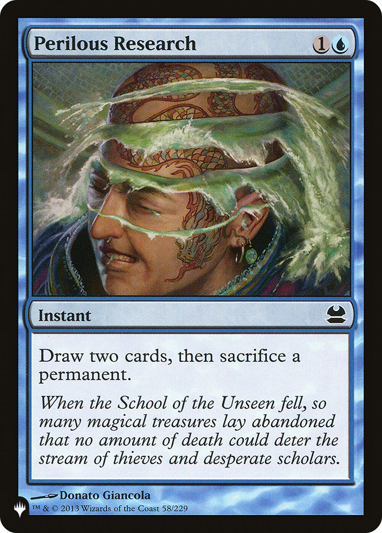 Perilous Research [The List] | Tabernacle Games