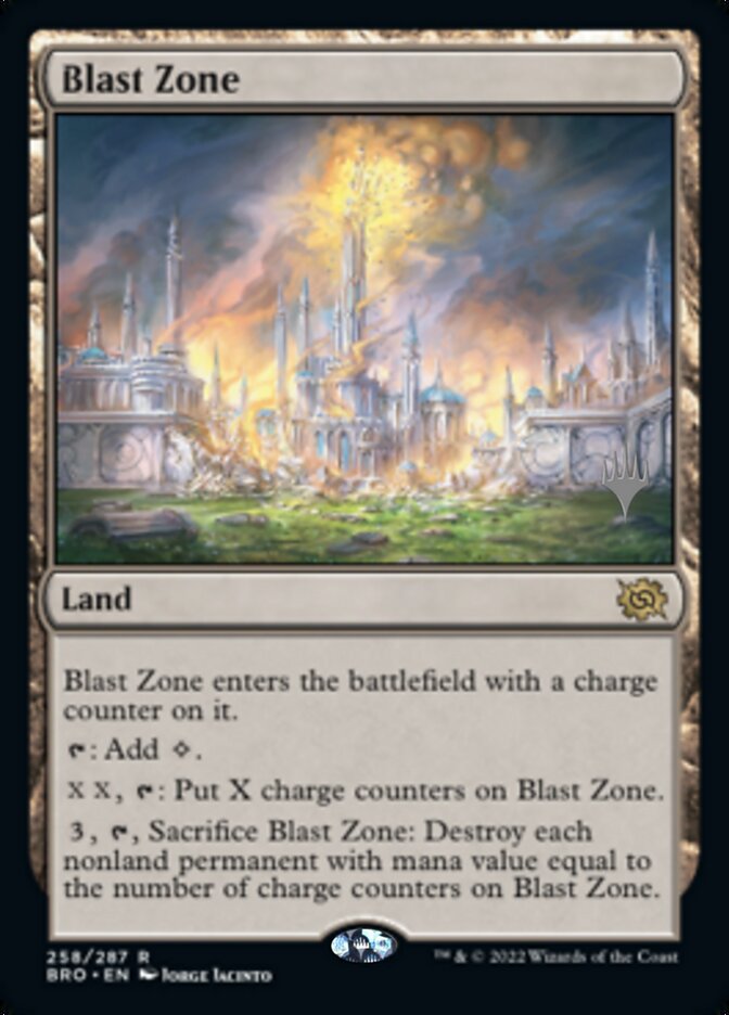 Blast Zone (Promo Pack) [The Brothers' War Promos] | Tabernacle Games