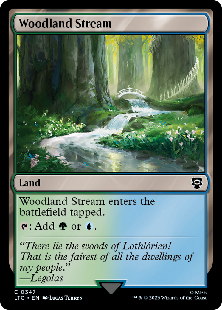 Woodland Stream [The Lord of the Rings: Tales of Middle-Earth Commander] | Tabernacle Games