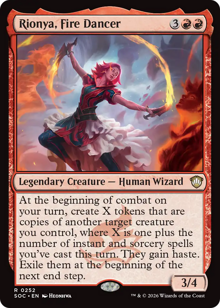 Rionya, Fire Dancer [Secrets of Strixhaven Commander] | Tabernacle Games