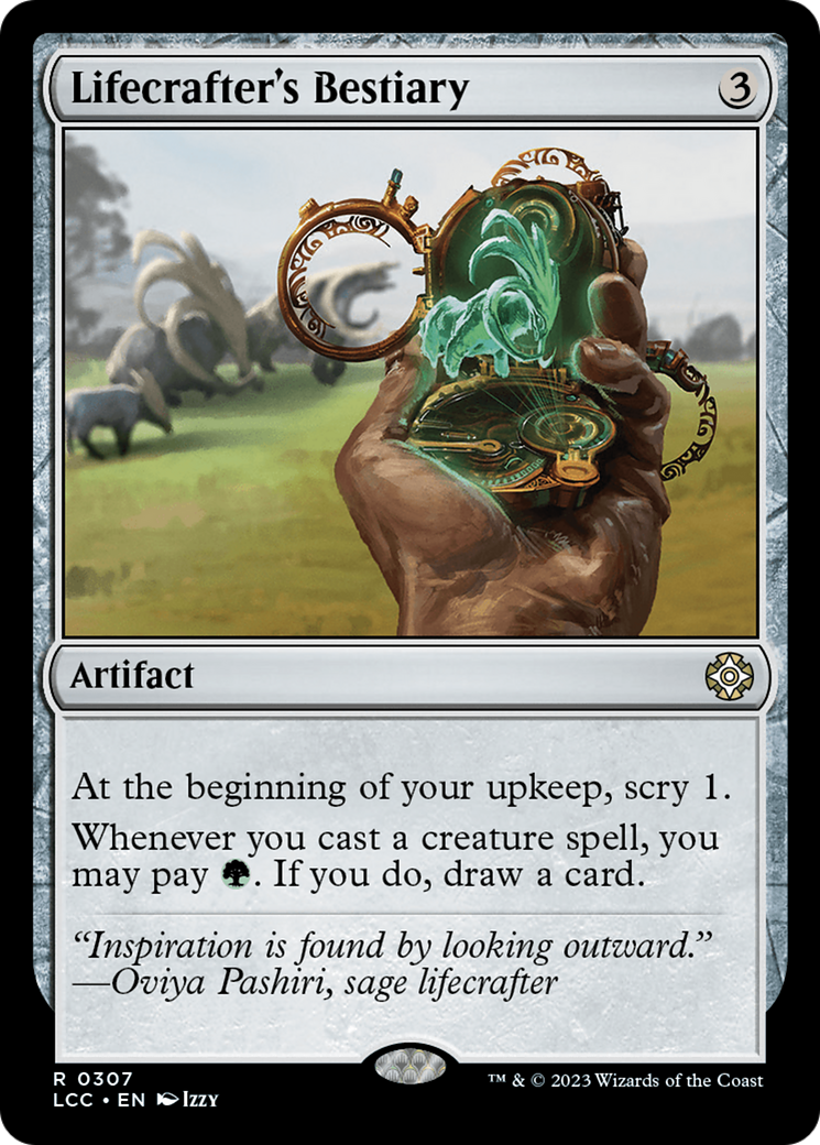 Lifecrafter's Bestiary [The Lost Caverns of Ixalan Commander] | Tabernacle Games