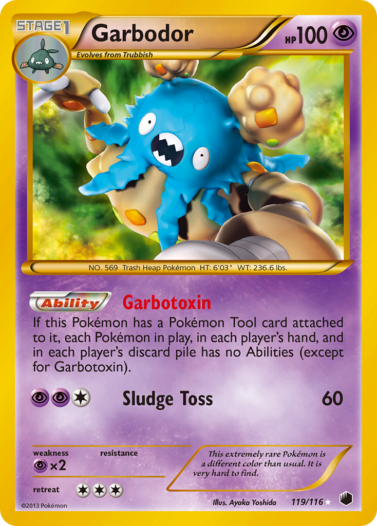 Garbodor (119/116) [Black & White: Plasma Freeze] | Tabernacle Games