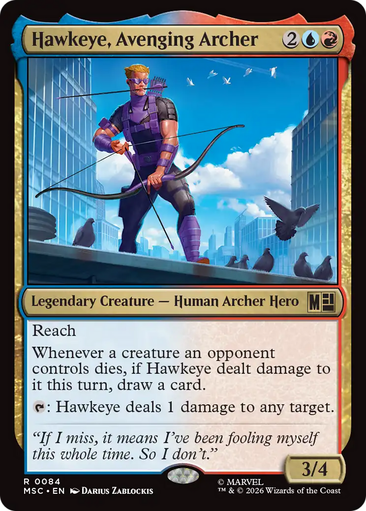 Hawkeye, Avenging Archer [Marvel Super Heroes Commander] | Tabernacle Games