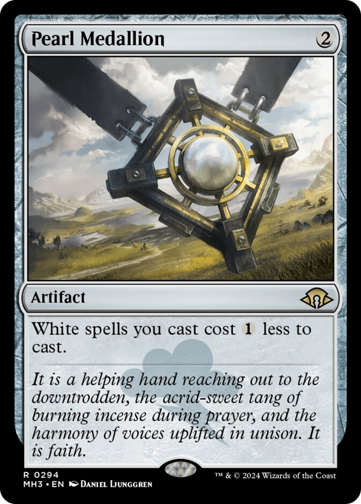 Pearl Medallion [Modern Horizons 3] | Tabernacle Games