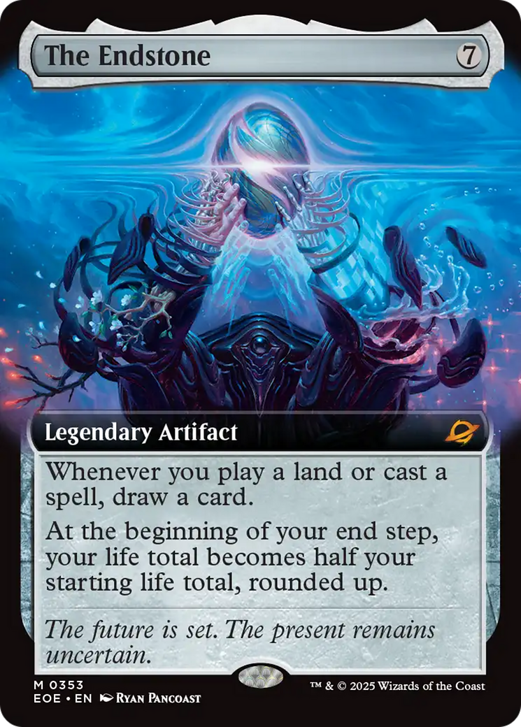 The Endstone (Extended Art) [Edge of Eternities] | Tabernacle Games
