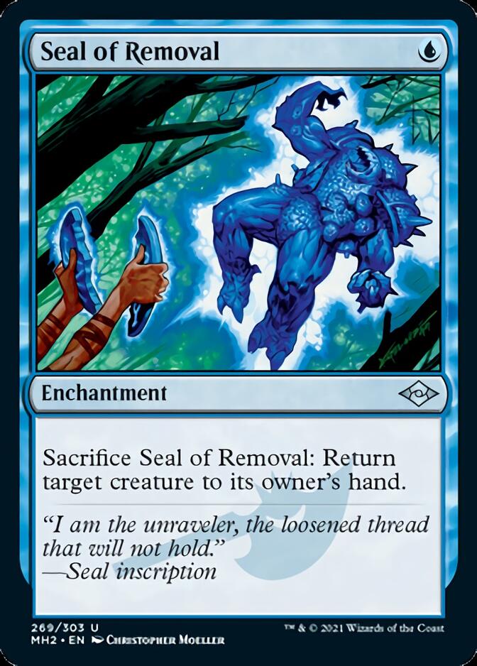 Seal of Removal (Foil Etched) [Modern Horizons 2] | Tabernacle Games