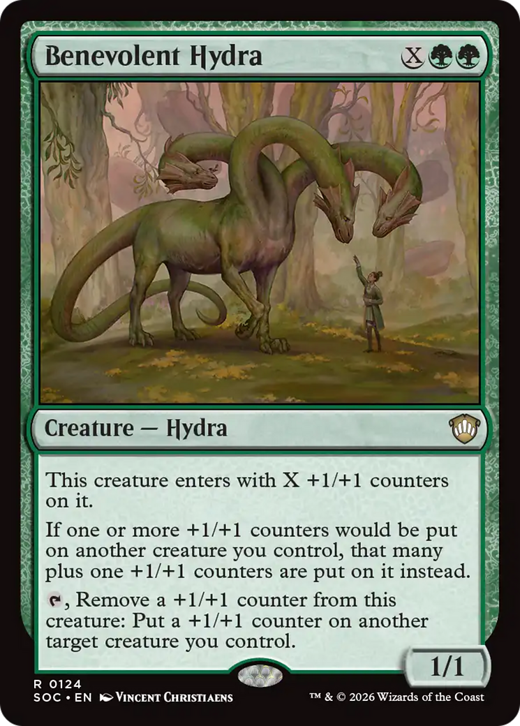 Benevolent Hydra [Secrets of Strixhaven Commander] | Tabernacle Games