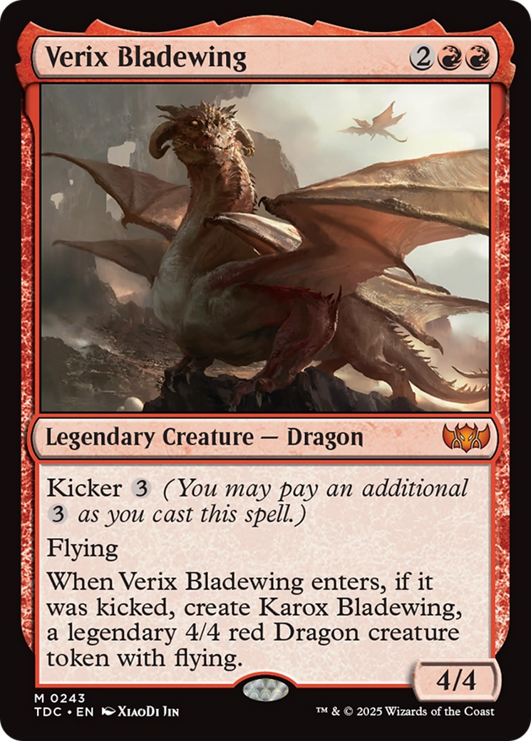 Verix Bladewing [Tarkir: Dragonstorm Commander] | Tabernacle Games