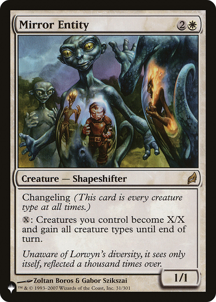 Mirror Entity (LRW) [The List] | Tabernacle Games