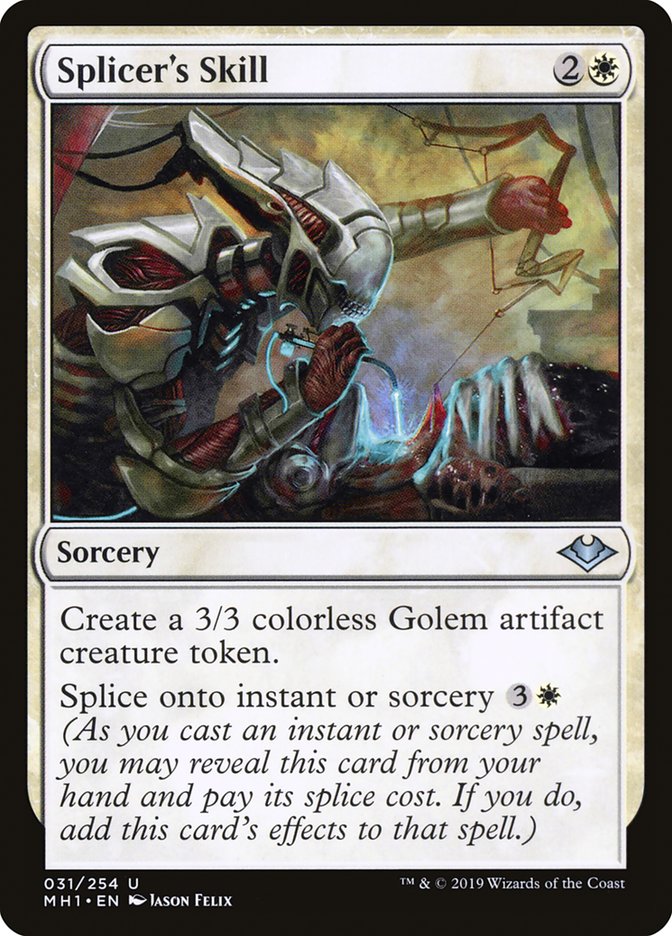 Splicer's Skill [Modern Horizons] | Tabernacle Games