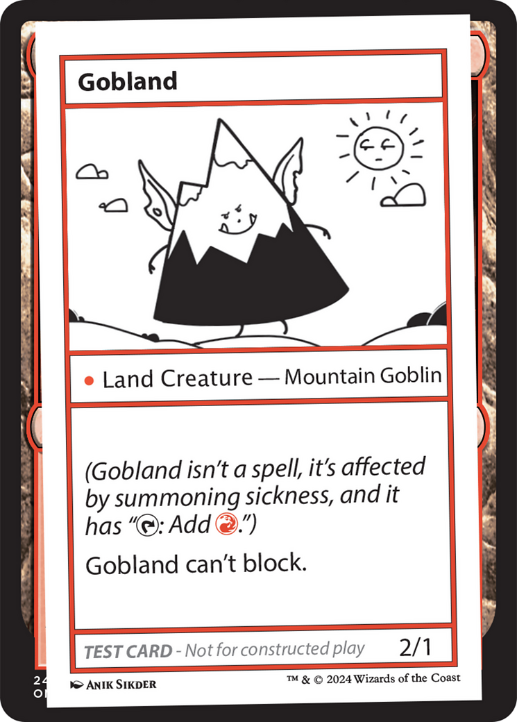 Gobland [Mystery Booster 2 Playtest Cards] | Tabernacle Games