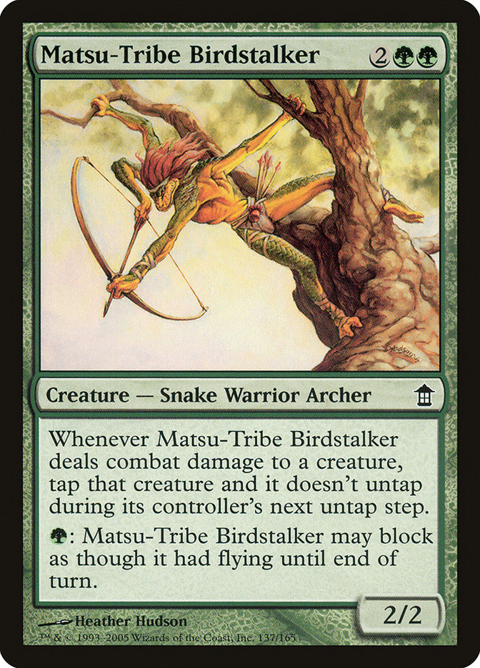 Matsu-Tribe Birdstalker [Saviors of Kamigawa] | Tabernacle Games