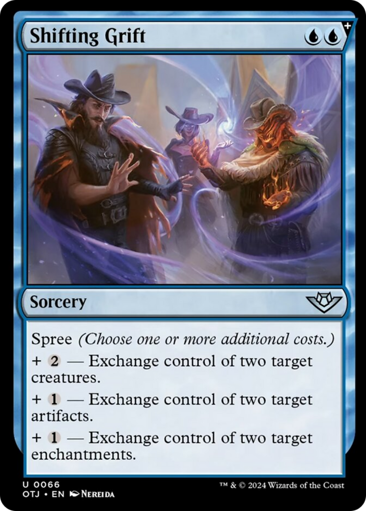 Shifting Grift [Outlaws of Thunder Junction] | Tabernacle Games