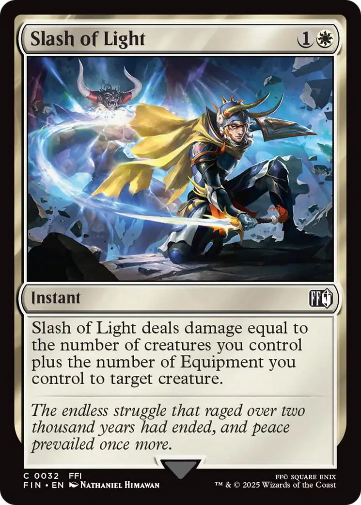 Slash of Light [FINAL FANTASY] | Tabernacle Games