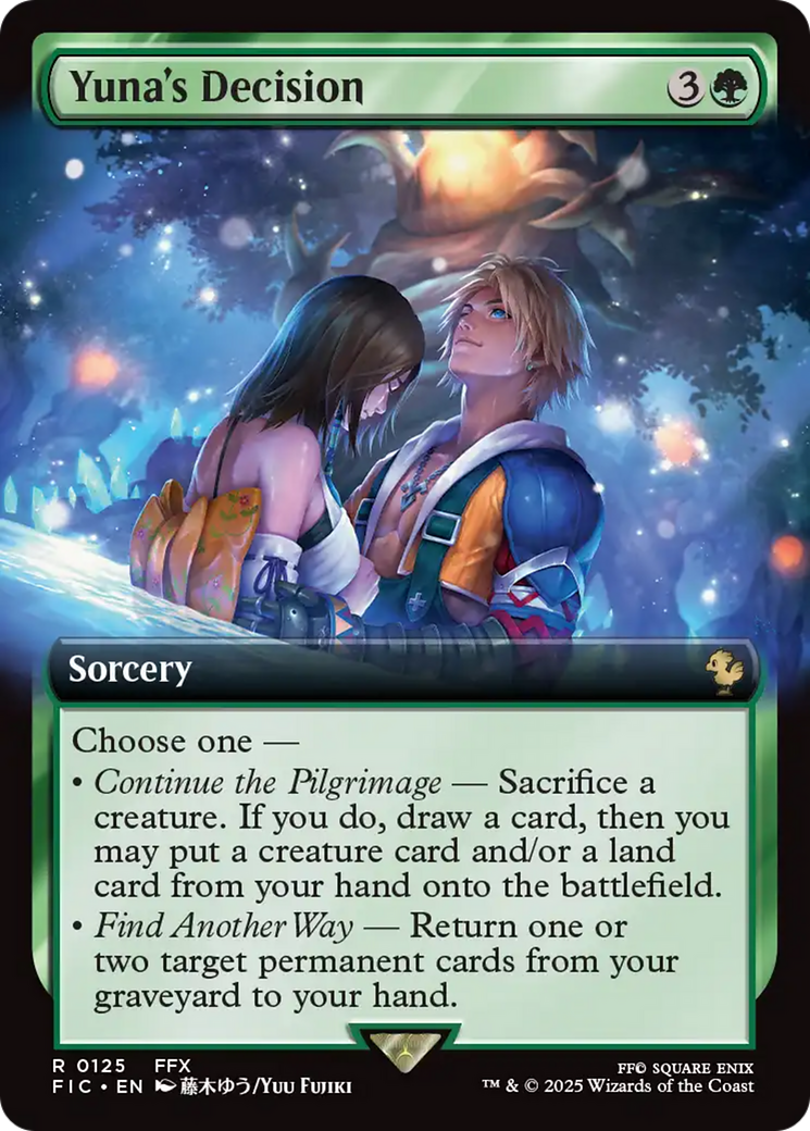 Yuna's Decision (Extended Art) [FINAL FANTASY Commander] | Tabernacle Games
