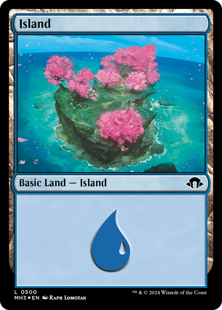 Island (0500) (Ripple Foil) [Modern Horizons 3] | Tabernacle Games