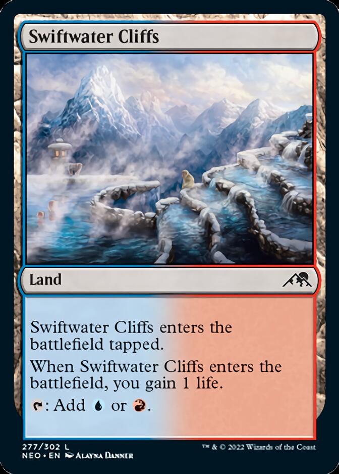 Swiftwater Cliffs [Kamigawa: Neon Dynasty] | Tabernacle Games