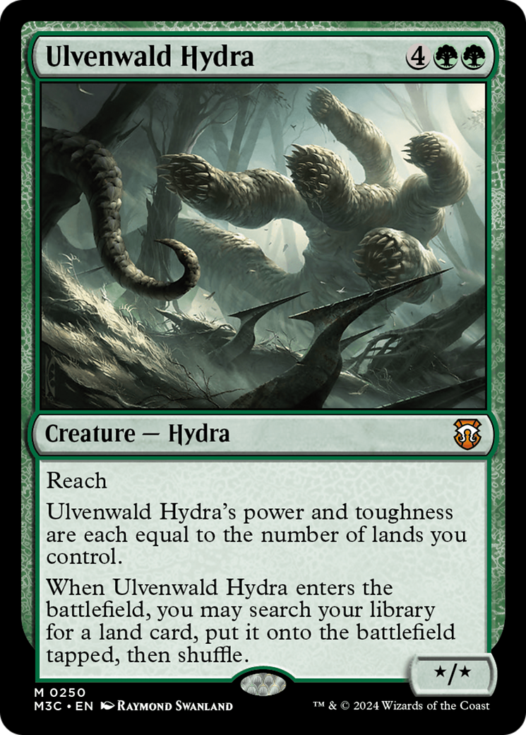 Ulvenwald Hydra (Ripple Foil) [Modern Horizons 3 Commander] | Tabernacle Games