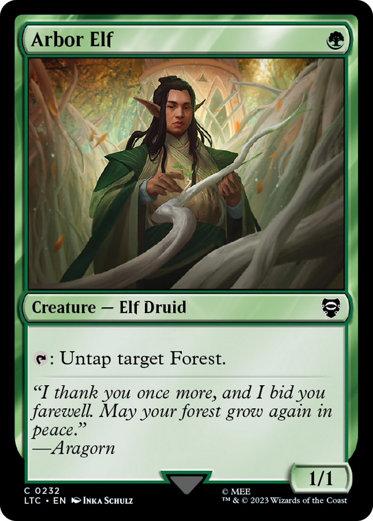 Arbor Elf [The Lord of the Rings: Tales of Middle-Earth Commander] | Tabernacle Games