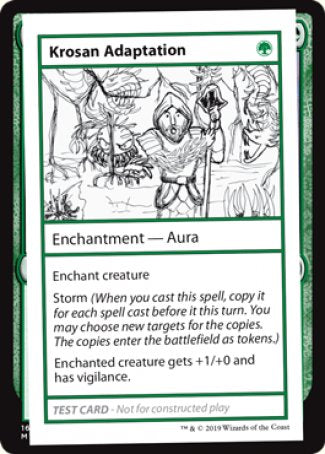 Krosan Adaptation (2021 Edition) [Mystery Booster Playtest Cards] | Tabernacle Games
