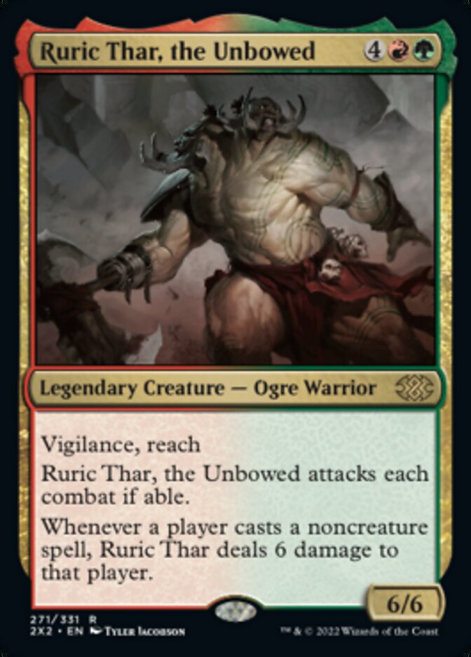 Ruric Thar, the Unbowed [Double Masters 2022] | Tabernacle Games