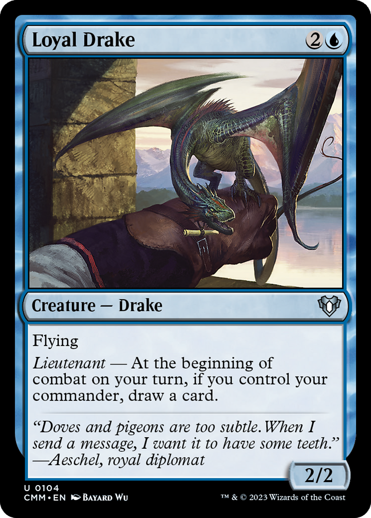 Loyal Drake [Commander Masters] | Tabernacle Games