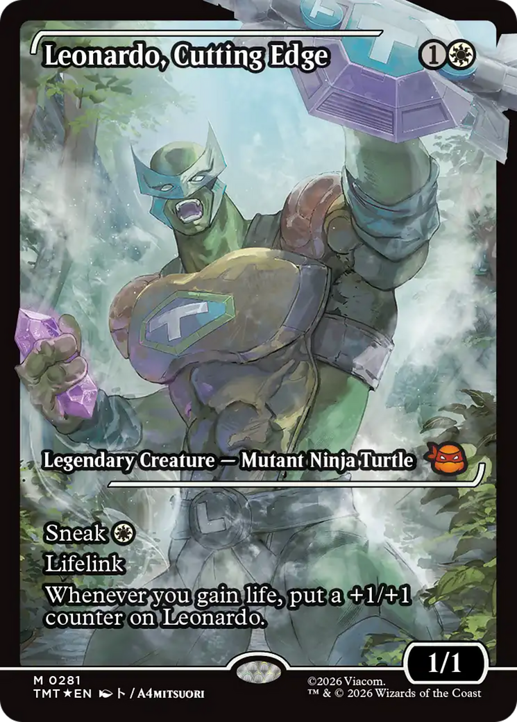 Leonardo, Cutting Edge (Showcase) [Teenage Mutant Ninja Turtles] | Tabernacle Games