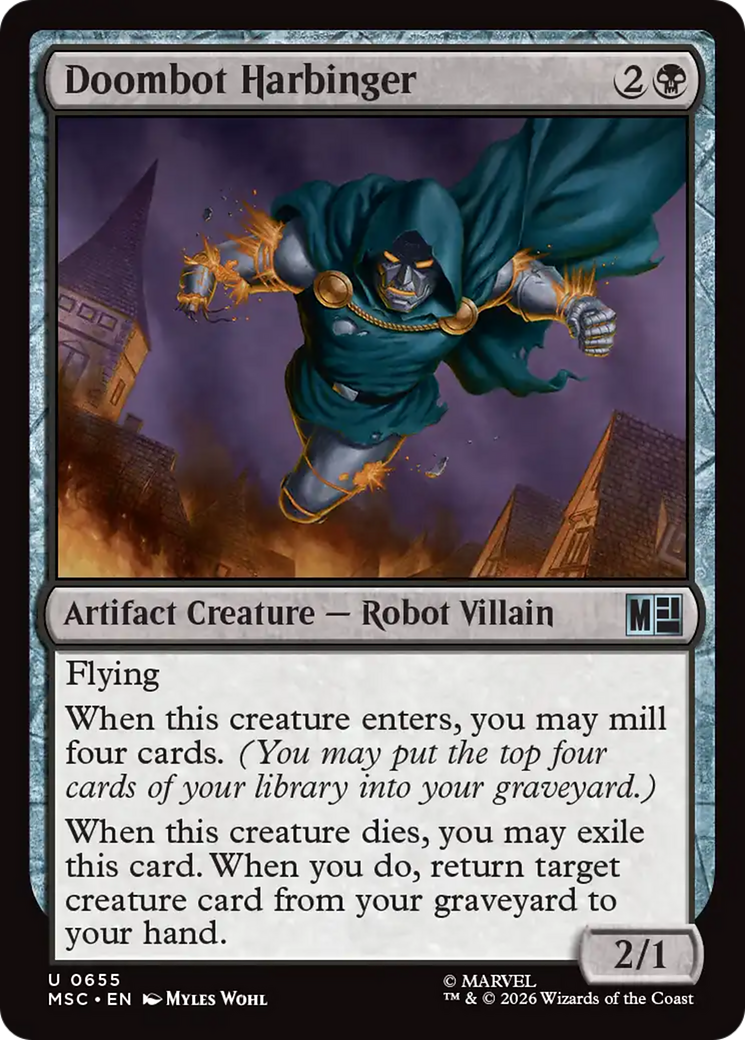 Doombot Harbinger [Marvel Super Heroes Commander] | Tabernacle Games