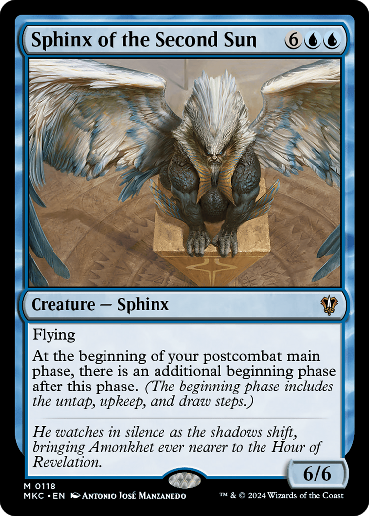 Sphinx of the Second Sun [Murders at Karlov Manor Commander] | Tabernacle Games