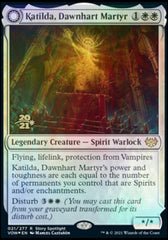 Katilda, Dawnhart Martyr // Katilda's Rising Dawn [Innistrad: Crimson Vow Prerelease Promos] | Tabernacle Games