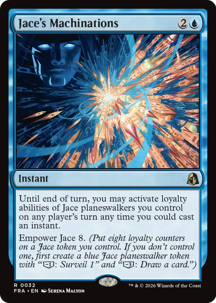 Jace's Machinations [Reality Fracture] | Tabernacle Games