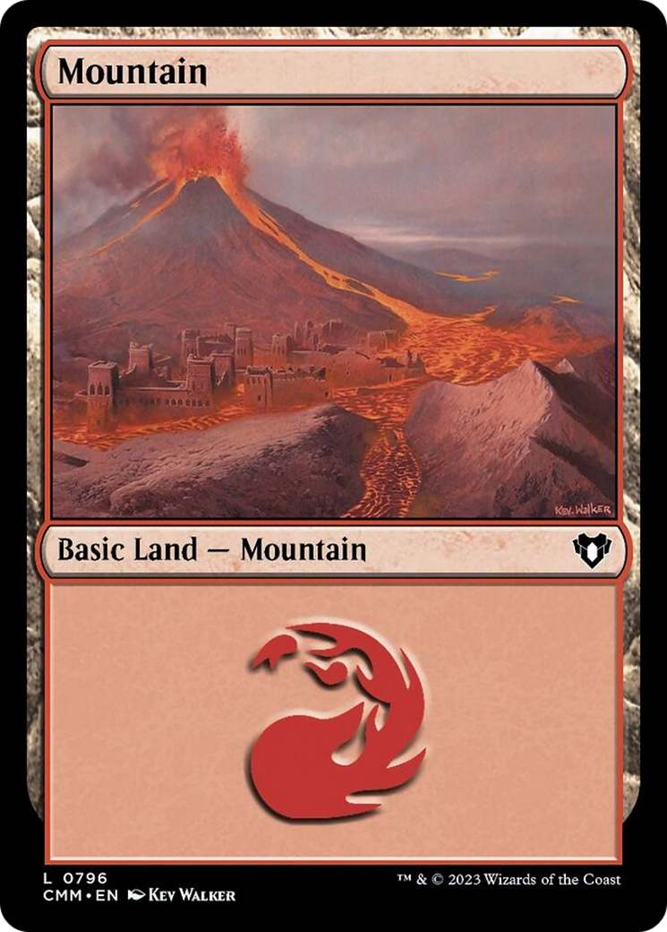 Mountain (796) [Commander Masters] | Tabernacle Games