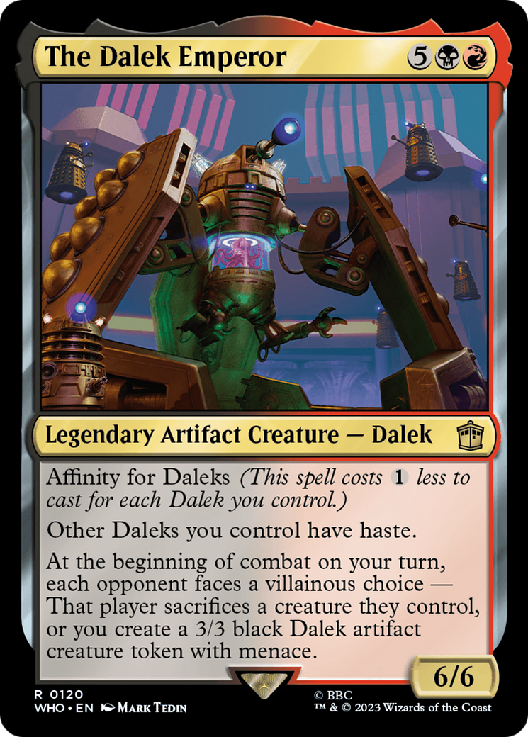 The Dalek Emperor [Doctor Who] | Tabernacle Games