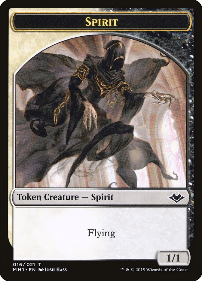 Spirit Token [Modern Horizons Tokens] | Tabernacle Games