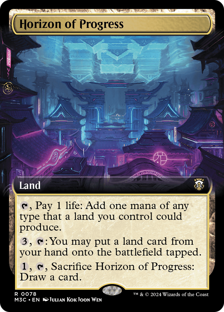 Horizon of Progress (Extended Art) [Modern Horizons 3 Commander] | Tabernacle Games