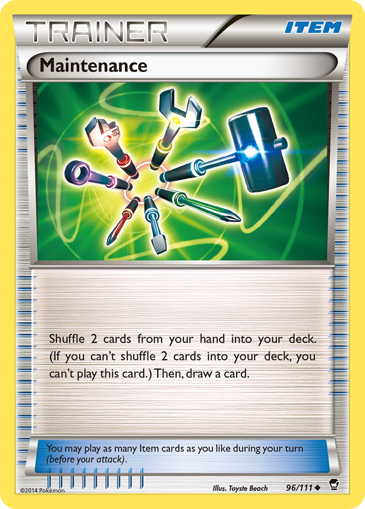 Maintenance (96/111) [XY: Furious Fists] | Tabernacle Games