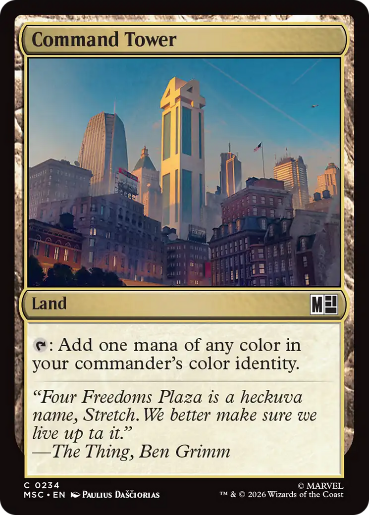 Command Tower (0234) [Marvel Super Heroes Commander] | Tabernacle Games