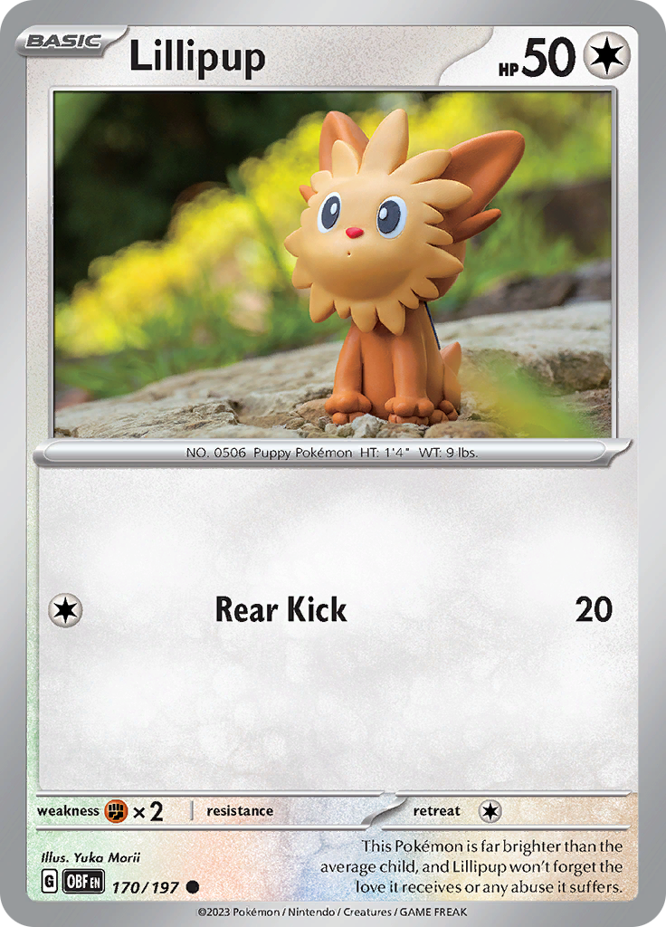 Lillipup (170/197) [Scarlet & Violet: Obsidian Flames] | Tabernacle Games