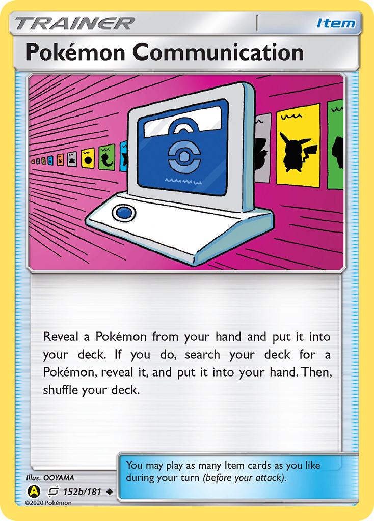 Pokemon Communication (152b/181) [Alternate Art Promos] | Tabernacle Games