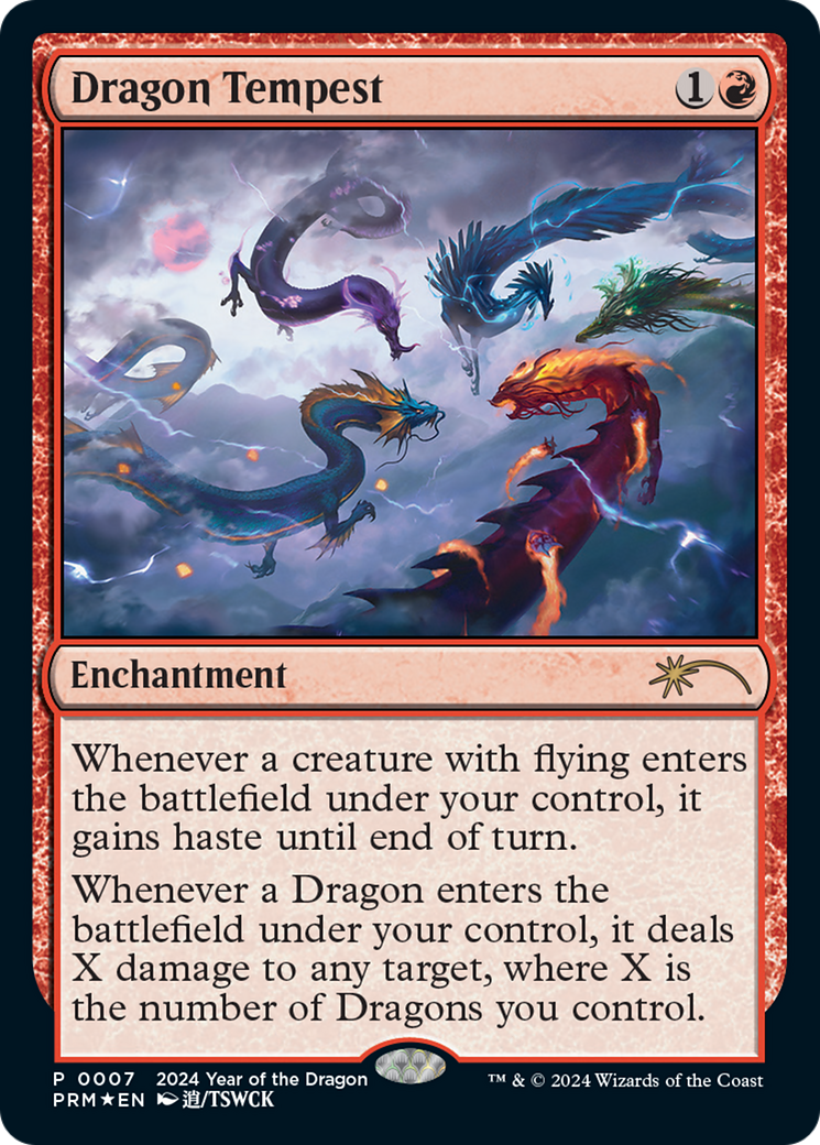 Dragon Tempest (Year of the Dragon 2024) [Standard Showdown Promos] | Tabernacle Games